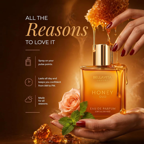 Bellavita Luxury Honey Oud Perfume