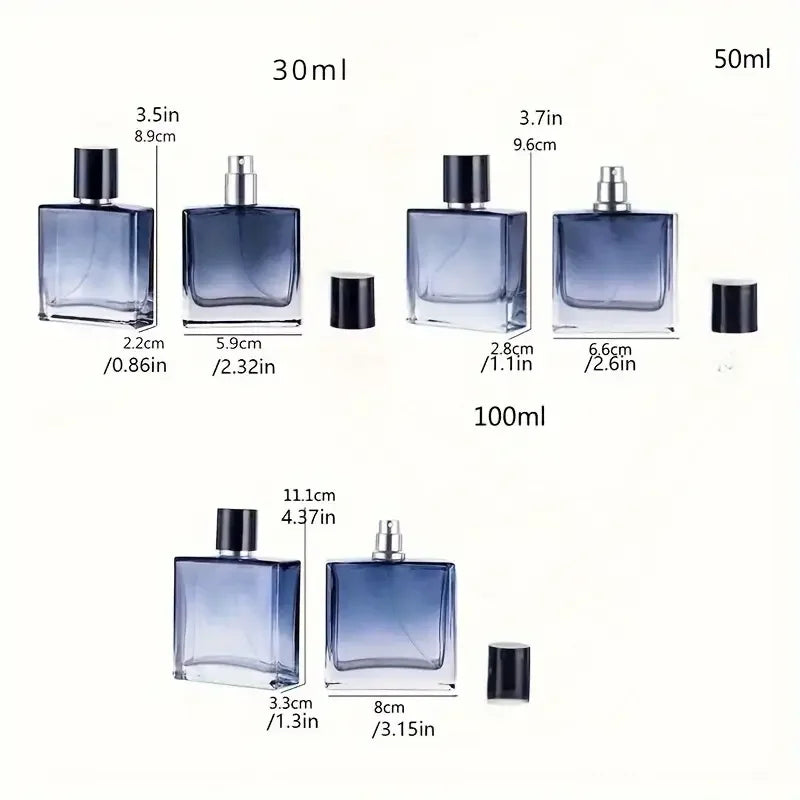 Elegant Blue Perfume Sprayer